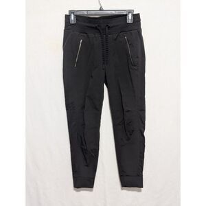 Athleta Attitude Mid-Rise Joggers Black Women's Size 0